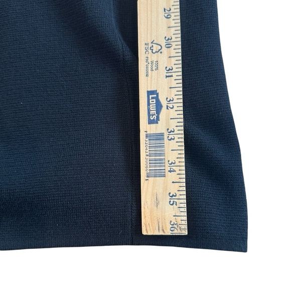 Chico's Classic Black Long Line Sweater Blazer - Picture 9 of 12